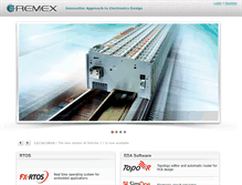 Tablet Screenshot of eremex.com